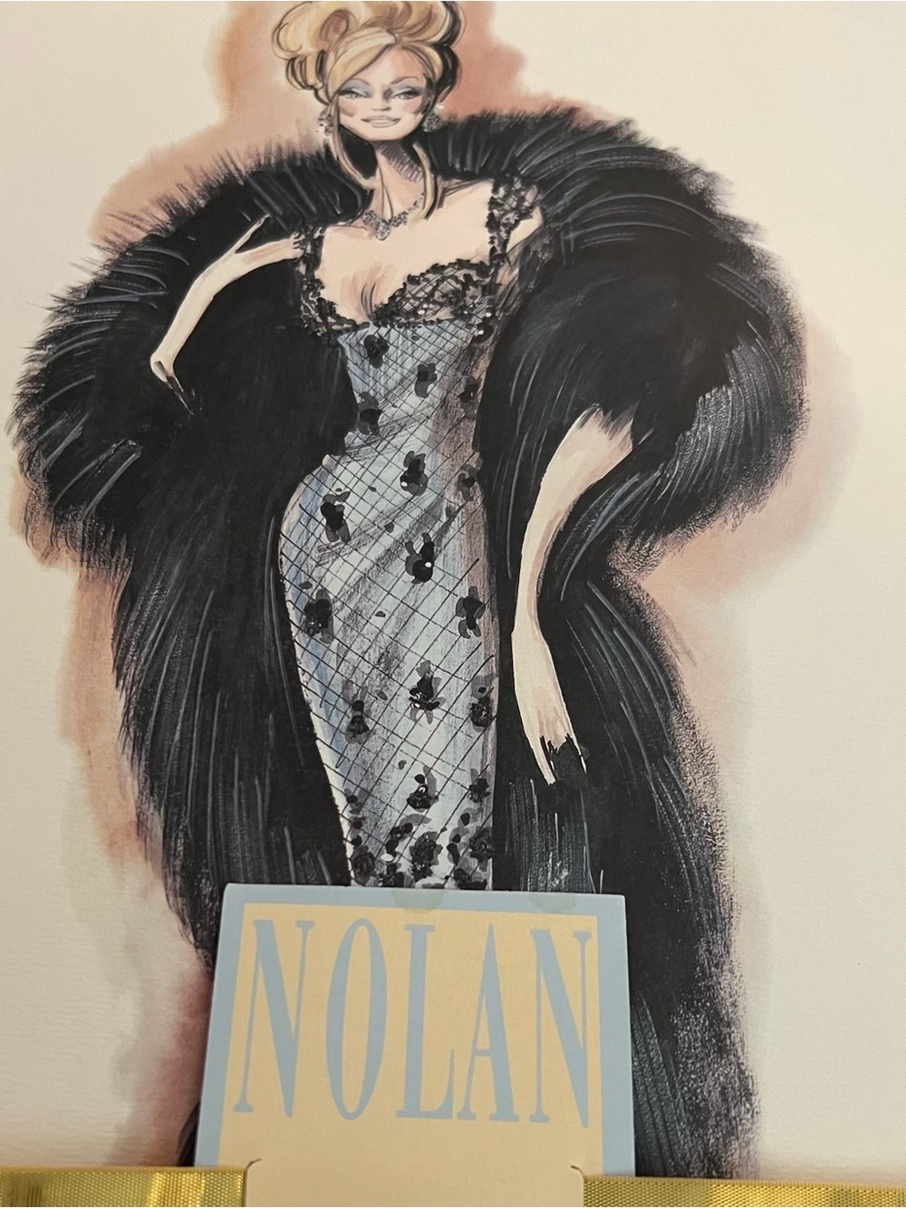 Nolan Miller Couture Collection Barbie Evening Illusion VNT - Picture 5 of 14